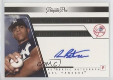 2006 TRISTAR Prospects Plus Farm Hands Auto Dellin Betances #FH5 Auto ry5