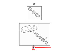 LEXUS GX J120 Tire Pressure Sensor 4260733011 42607-33011 NEW