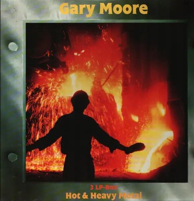 Gary Moore Hot & Heavy Metal NEAR MINT Green Line Vinyl LP-Box