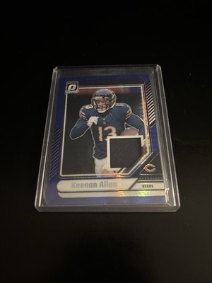 Keenan Allen 2024 Donruss Optic Threads Jersey Patch Bears