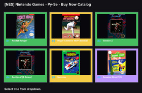 [NES] Nintendo Games - Py-Se - Buy Now Catalog