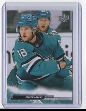 2022-23 Upper Deck Steven Lorentz San Jose Sharks #613