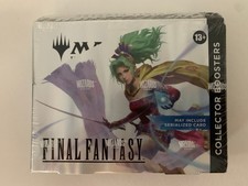 MTG Magic The Gathering TCG Final Fantasy Factory Sealed Collector Booster Box