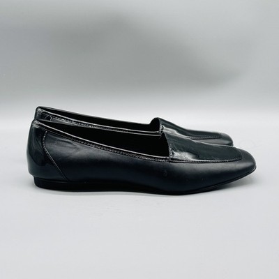 Donald Pliner Shoes Womens 8 Loafer Flats Patent Leather Comfort Work Doris