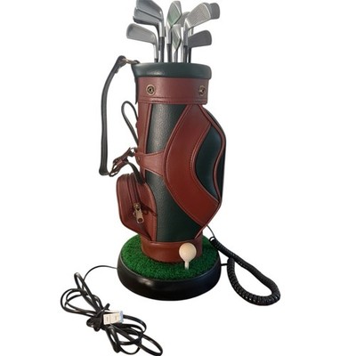 Neuheit Telefon Golfschläger Tasche Haustelefon Telefon 16'' funktioniert