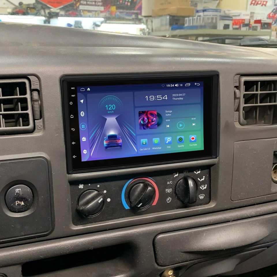 CarPlay Radio GPS Stereo FM For 1999-2004 Ford F-250 F-350 Super Duty Android 13 - Image 2 of 4
