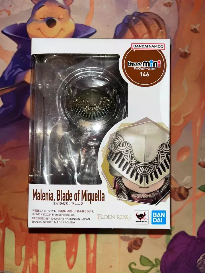 Anillo Figuarts Mini Elden Malenia Hoja de Miquella Nuevo Sellado x1