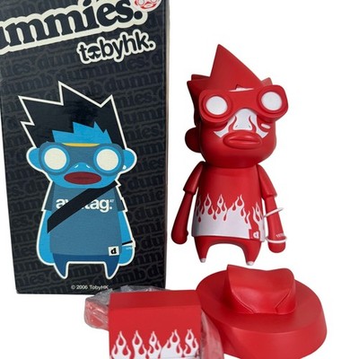 TobyHK Dumb Dummies Vinyl Figure Unisex OS Red KCB-0109