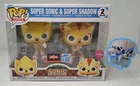 Funko Pop! Vinyl: Super Sonic & Super Shadow 2-Pack (Flocked) (Target Con)