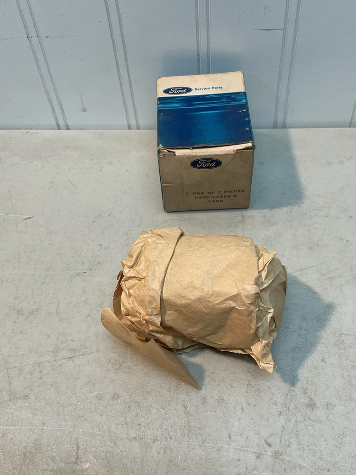 Ford F-100 F250 1964-1969 camión cromo matrícula lámpara carcasas... 64 TK OEM Foto 2 de 4