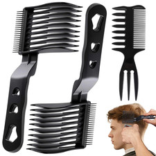 Blend Friend Fade Comb Set Black Professional Barber Combs for Men  Boys, Self