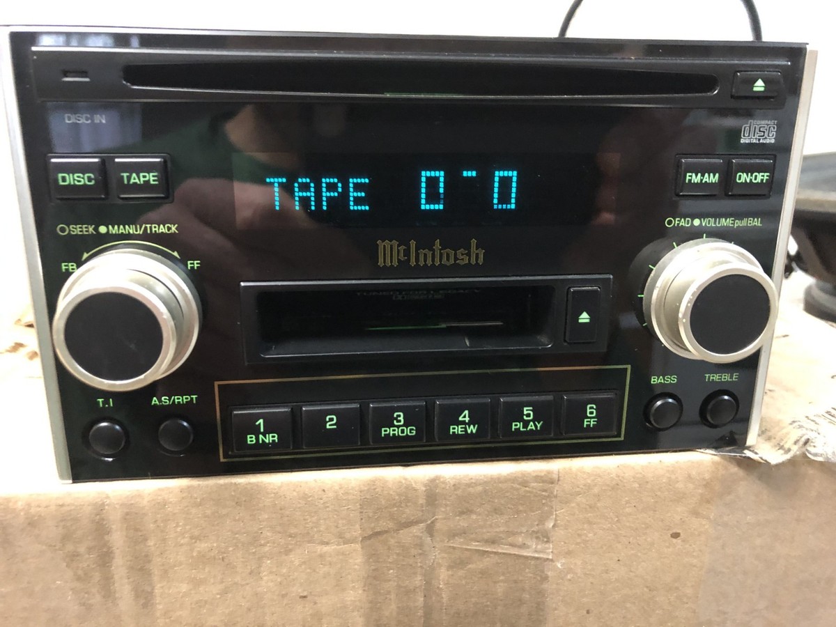 McIntosh PF-21421 Car Audio Cassette CD Player | eBay