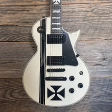 ESP Iron Cross James Hetfield Signature Electric Guitar - Snow White - B-Stock