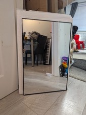 Rectangular Black Bathroom Mirror with Storage Tray Shelf 40*50/60cm 50*70cm