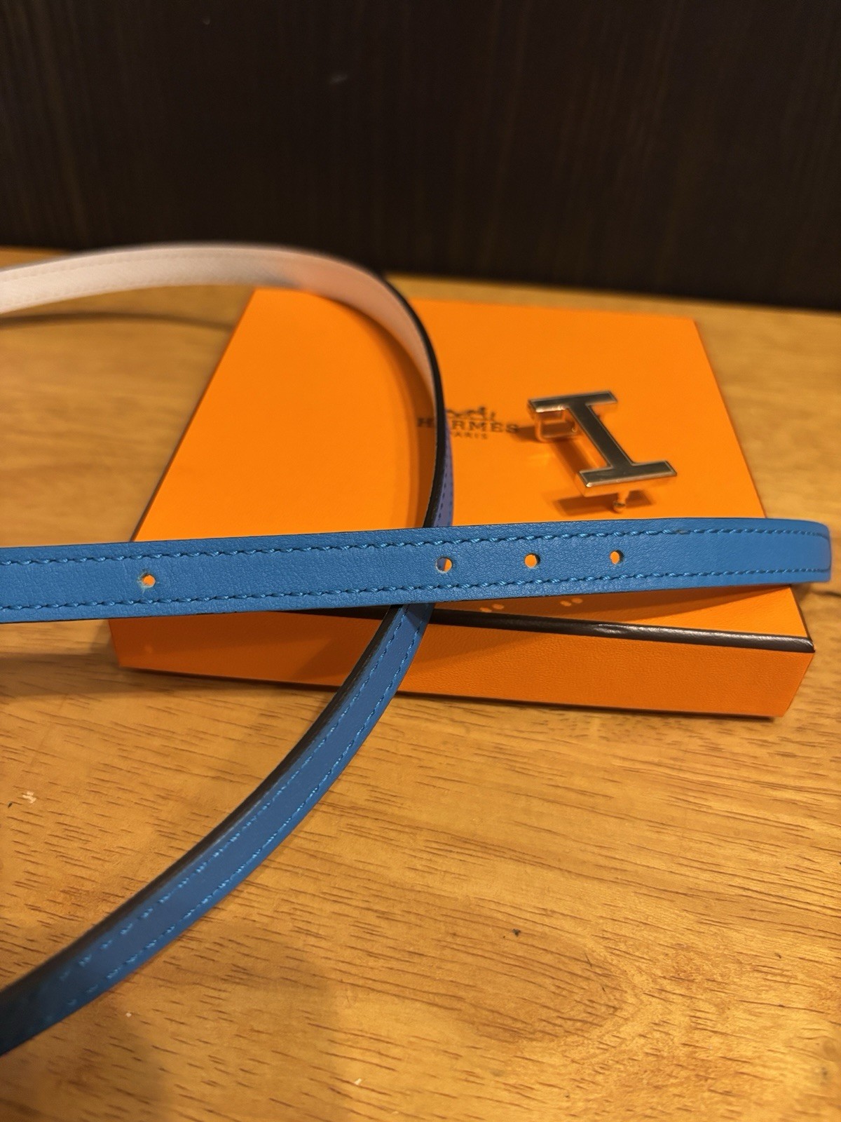 USED AUTHENTIC HERMES CONSTANCE MINI REVERSIBLE B… - image 11