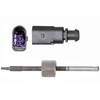 Sensor Abgastemperatur 190 Mm Kabel 2-Polig Metzger FüR U.A. VW Golf
