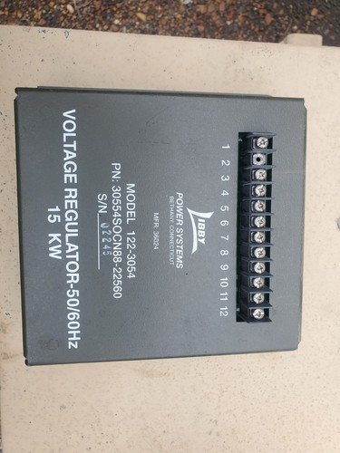 Mep-804 Libby Voltage Regulator  15kw