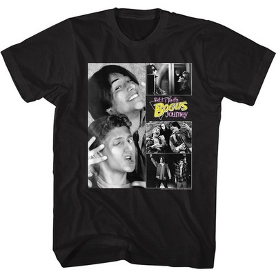 Bill & Ted's Bogus Journey Movie Clip Photo Collage Men's T Shirt