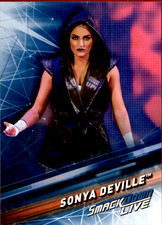 SONYA DEVILLE 2019 Topps WWE Smackdown Base #51 Pro Wrestling Trading Card