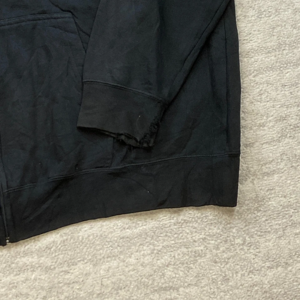 Vintage SRH Full Zip Hoodie 2XL XXL Black Gray Y2K Rap Hip Hop Skate Grunge Mens - Image 2 of 4