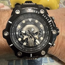 Marvel Comics Invicta 26923 51mm Punisher LE 600/4000 Watch