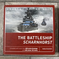 Battleship Scharnhorst by Stefan Draminski (2021, Hardcover)