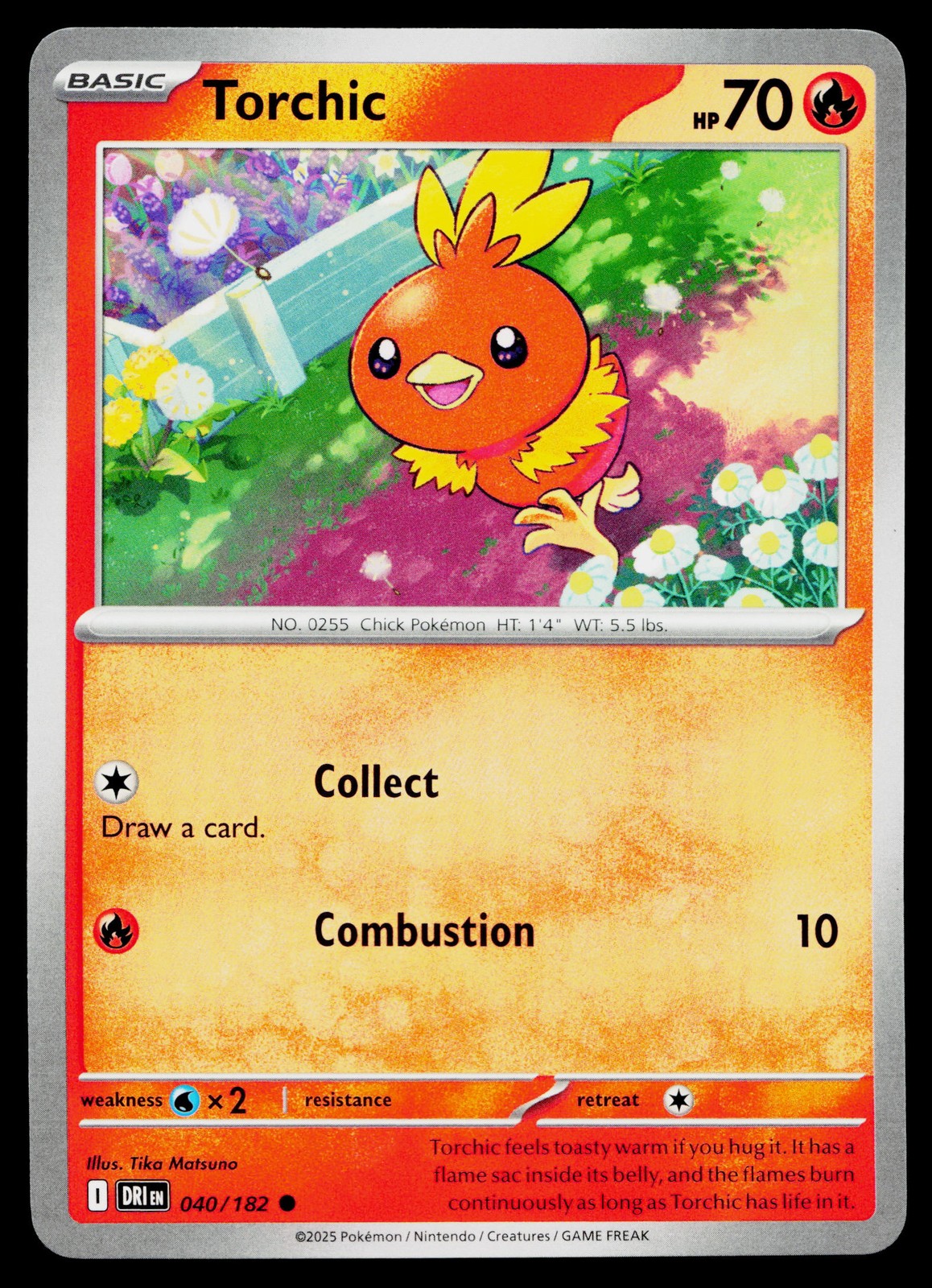 Torchic #040/182 SV10: Destined Rivals Near Mint or Better