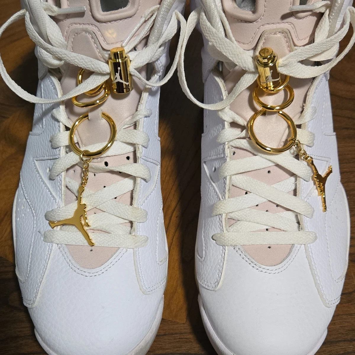 Jordan 6 Retro Gold Hoops W for sale - eBay