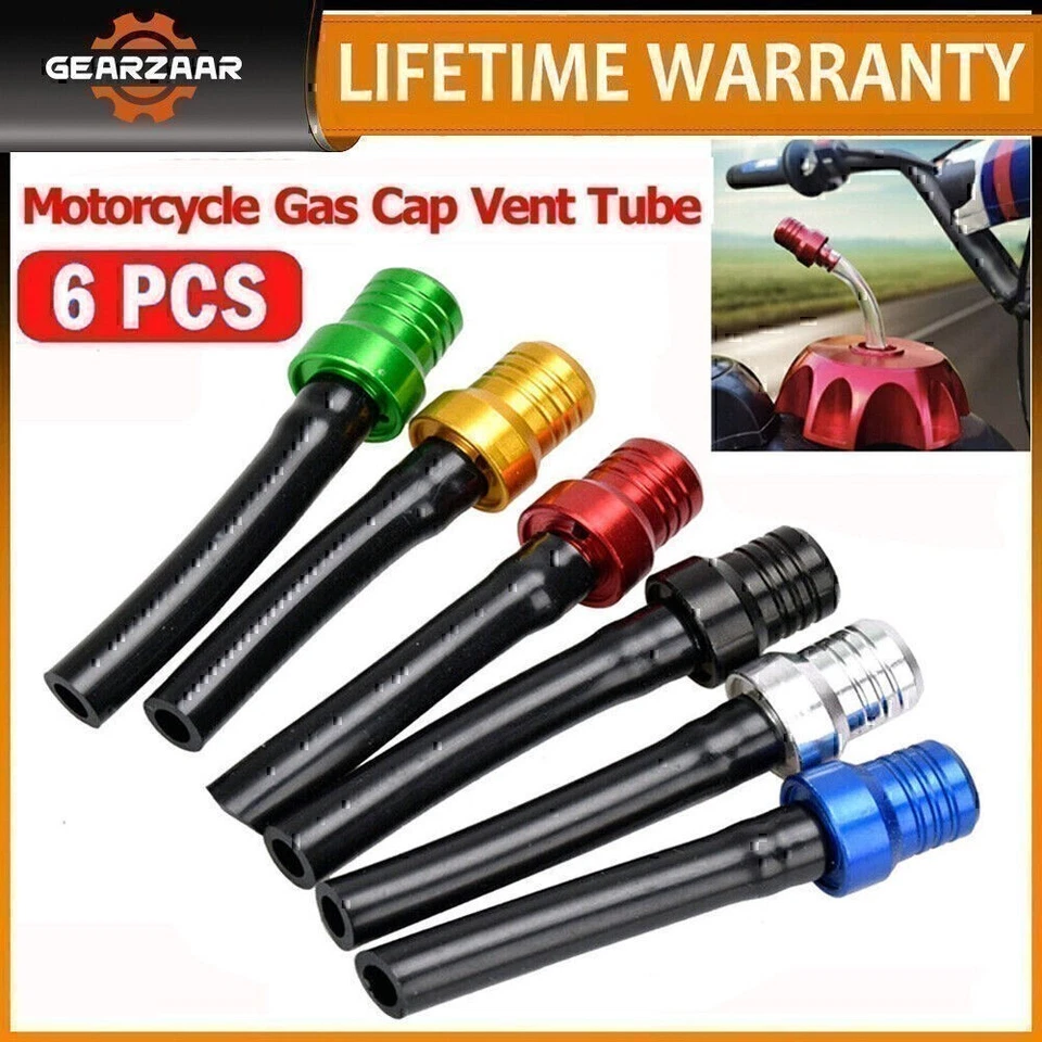 Fuel Gas Tank Cap Air Vent Breather Valve Hose Tube fit DirtBike ATV Motorcycle* - Изображение 2 из 4