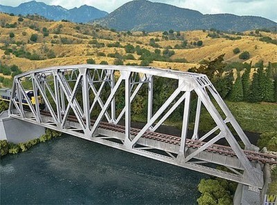 Walthers Cornerstone 933-4521 HO Bogen Pratt Fachwerk Brücke