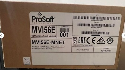 New In Box Prosoft MVI56E-MNET Communications Module MVI56E-MNET