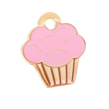 Cupcake Pet ID Tag