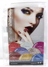 Cuccio Nail Dipping Powder - SHE SHIMMERS Collection - All 8 Colors x 0.5oz