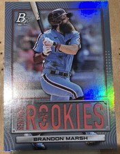 2022 Bowman Platinum Brandon Marsh Rookie Card Renowned Rookies RR-1