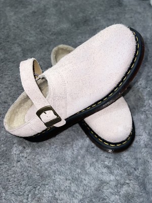 Dr Martens Vintage Taupe Isham Clogs / Size Men’s 9, W10 / New in box Dr Martens Isham Clogs Vintage Taupe Long Napped Suede  main image 4