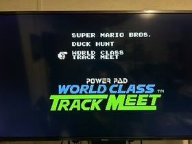 Super Mario Bros Duck Hunt World Class Track Meet Authentic, Tested - NES S/Free