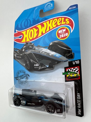 Coche Ormula E Gen 2 107/250 Hot Wheels HW Race Day 1/10 2020 - Imagen 3 de 7