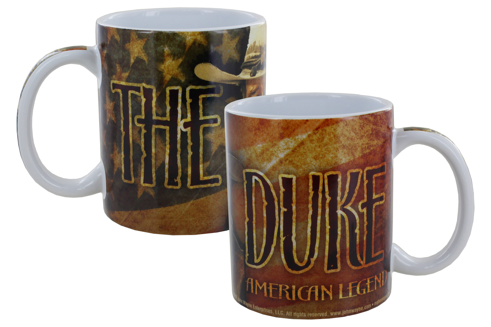 Кружка Джона Уэйна Американская легенда весом 11 унций 3590₽