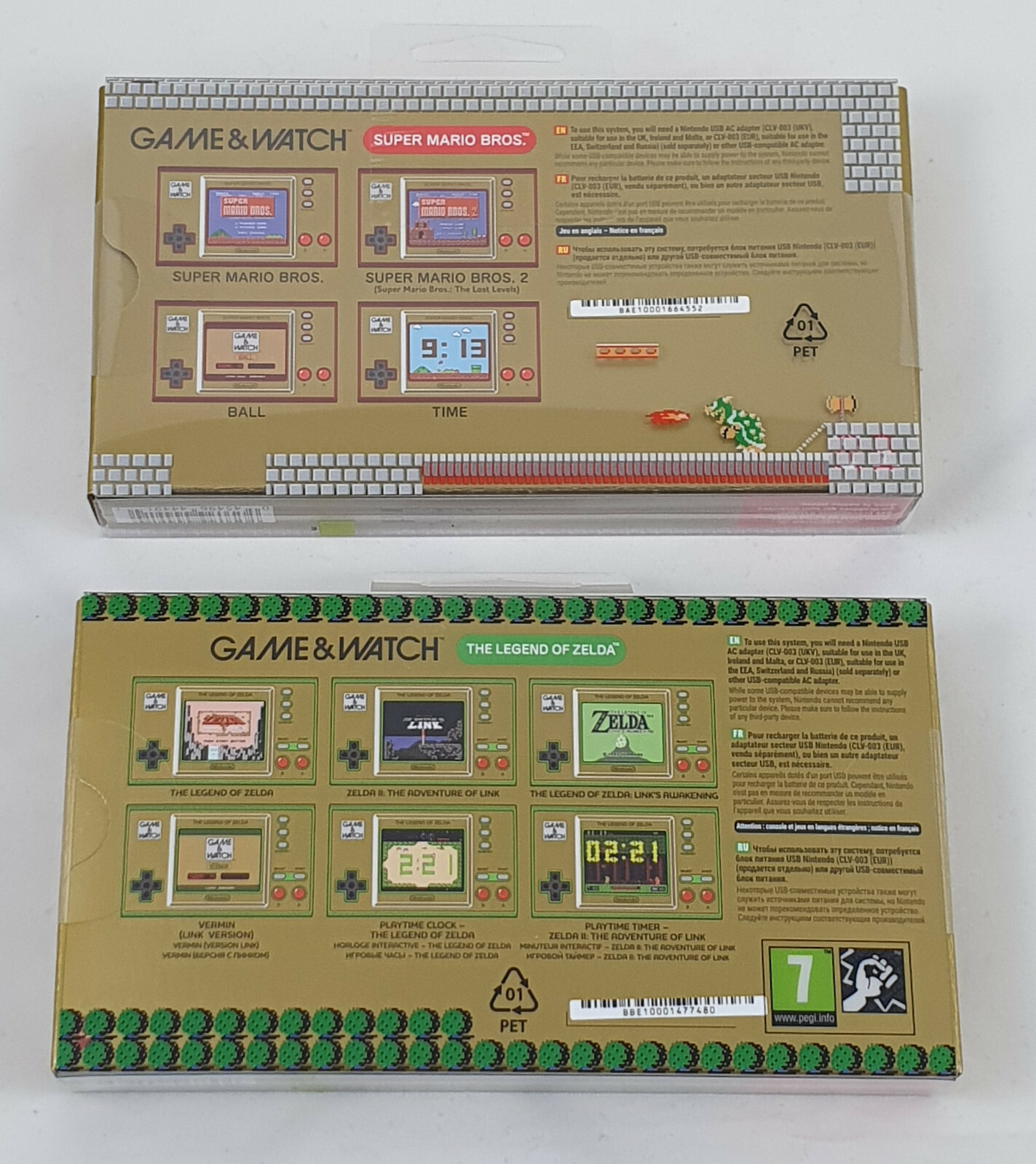 Game & Watch Super Mario Bros & Zelda - Pack Édition Spéciale Rétro