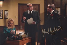 JOHN CHALLIS Signed 12x8 Photo ARE YOU BEING SERVED & GREEN GREEN GRASS COA
