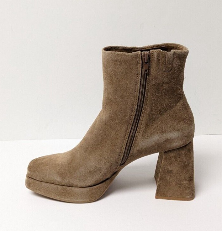 Dolce Vita Gracey Platform Booties, Mushroom, Women's