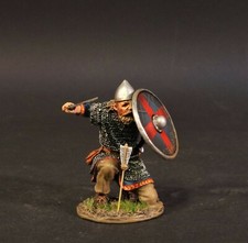 JOHN JENKINS VIKINGS SAXONS VIK-26A VIKING WARRIOR KNEELING DEFENDING SWORD