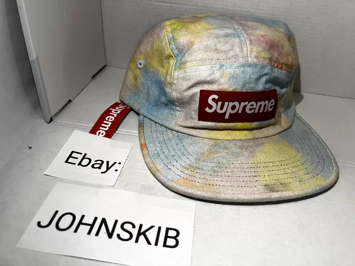 Supreme Multicolor Denim Camp Cap