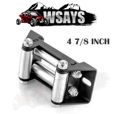 4-78 Winch Roller Fairlead Cable Lead Guide 3500lbs For Utv Atv Polaris Can-am 4-78 Winch Roller Fairlead Cable Lead Guide 3500lbs For Utv Atv Polaris Can-am