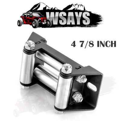 4-7/8" Winch Roller Fairlead Cable Guide For Can-Am Commander 800 1000 Max R UTV