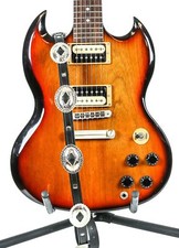 3/4" Wide Medium Oval Concho Slim line Buckle Guitar Strap