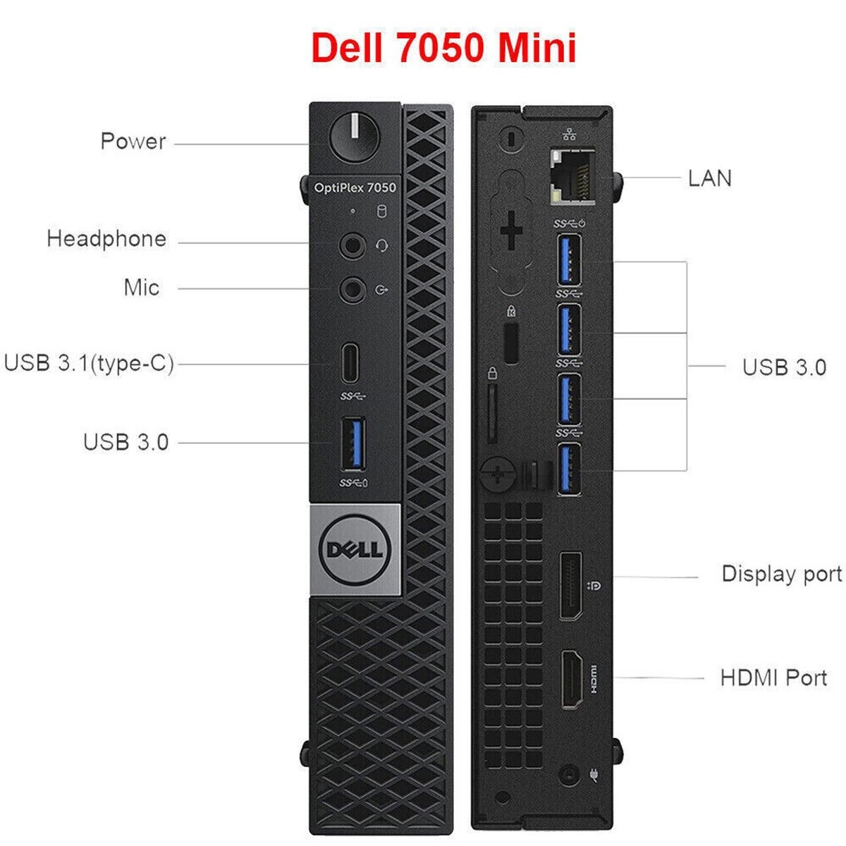 デルOptiPlex 7050 Micro 7世代i7-7700T 16GB 【公式通販】
