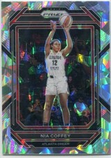 2023 Panini Prizm WNBA NIA COFFEY Silver Cracked Ice #23 ATLANTA DREAM