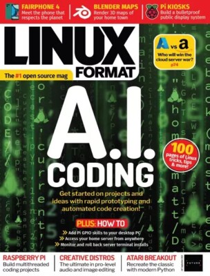 A.I. Coding- Linux Format Magazine- Issue 306