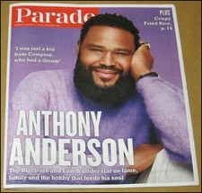 1/2/2022 Parade Newspaper Anthony Anderson Black-ish Law & Order January 2